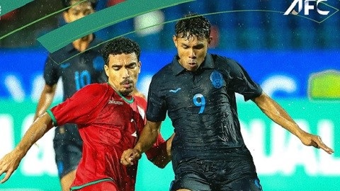 U23 Campuchia gây bất ngờ, U23 Malaysia trắng tay